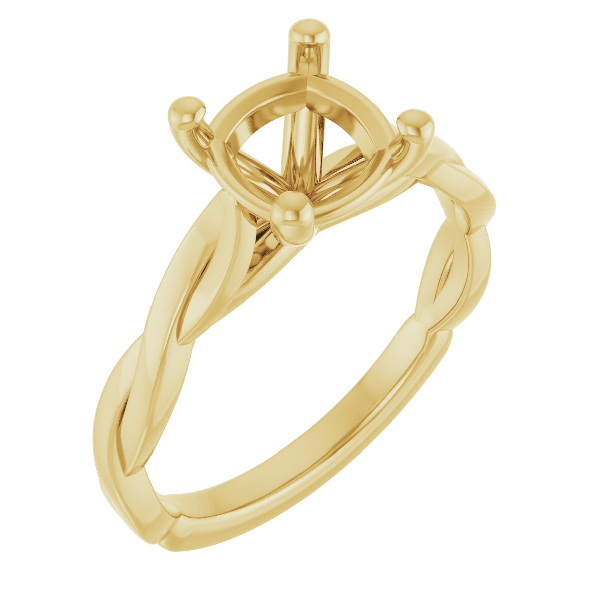 Infinity-Inspired Engagement Ring