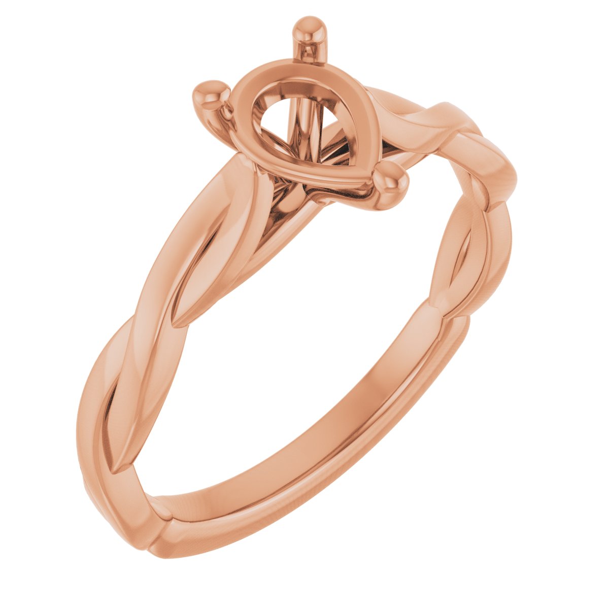 Infinity-Inspired Engagement Ring