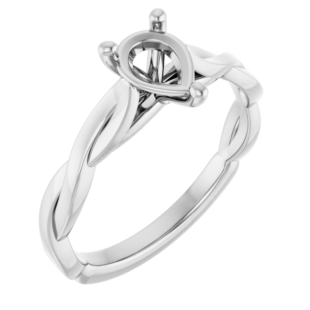 Infinity-Inspired Engagement Ring