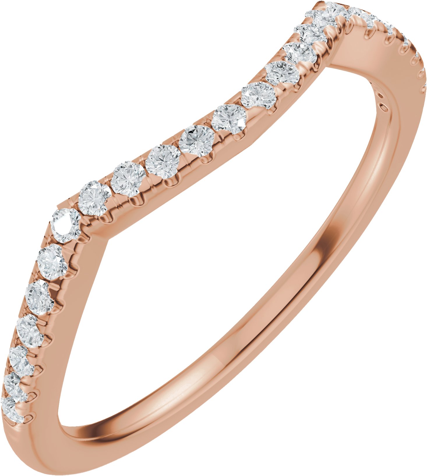 Accented Criss-Cross Engagement Ring or Band