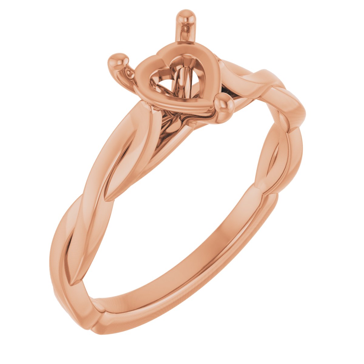 Infinity-Inspired Engagement Ring