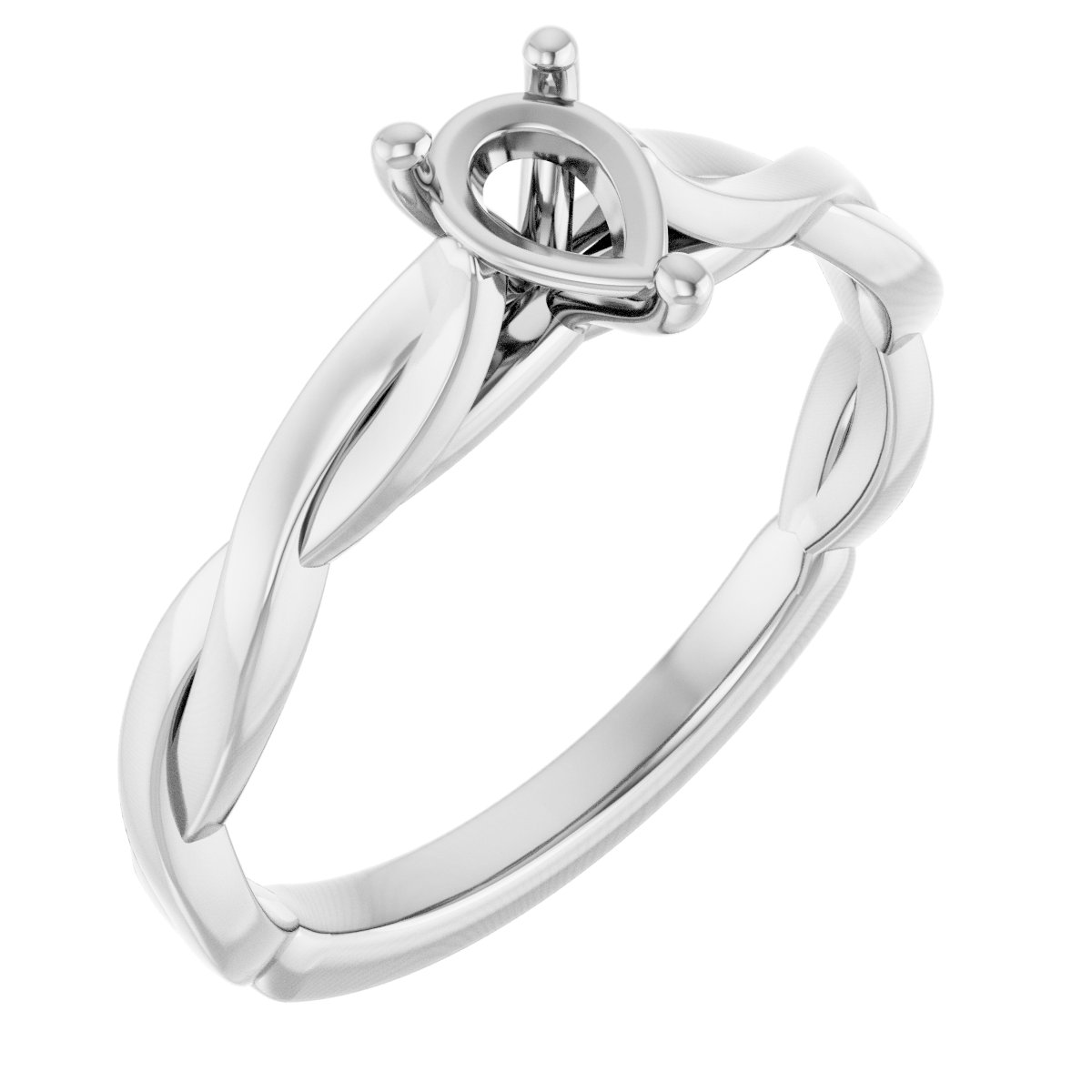 Infinity-Inspired Engagement Ring