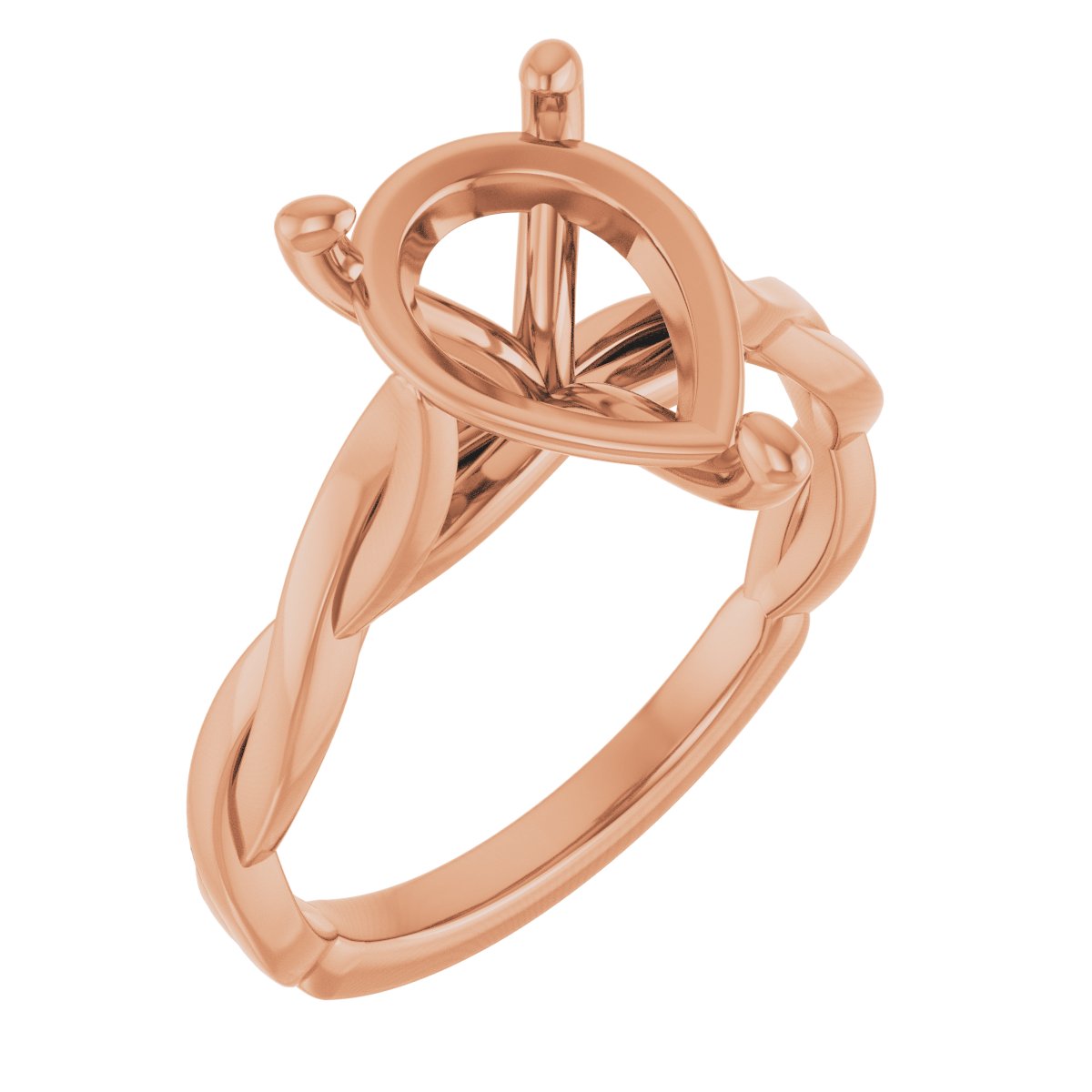 Infinity-Inspired Engagement Ring
