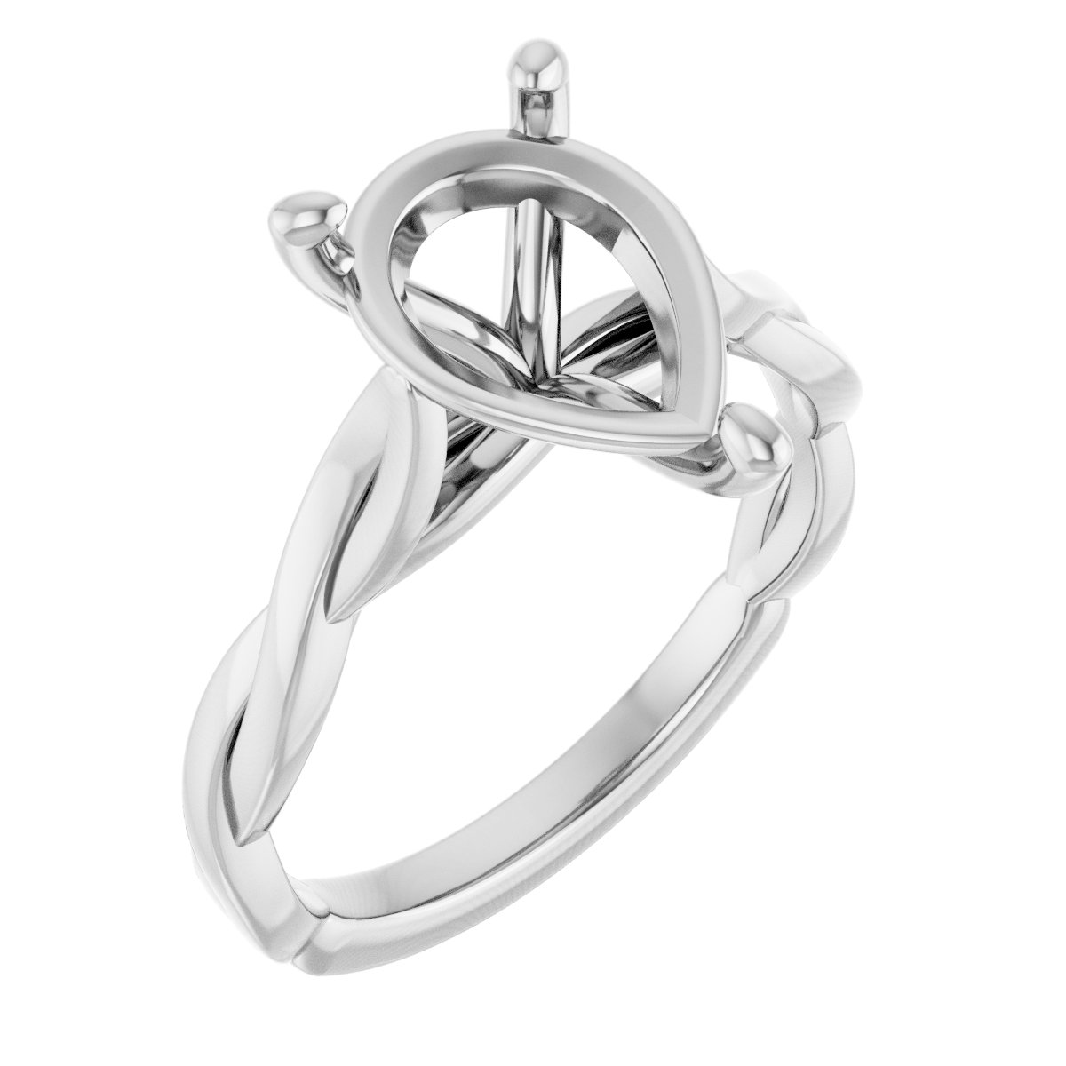Infinity-Inspired Engagement Ring