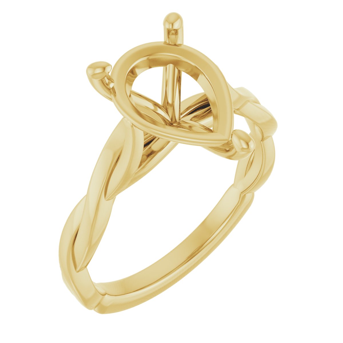 Infinity-Inspired Engagement Ring