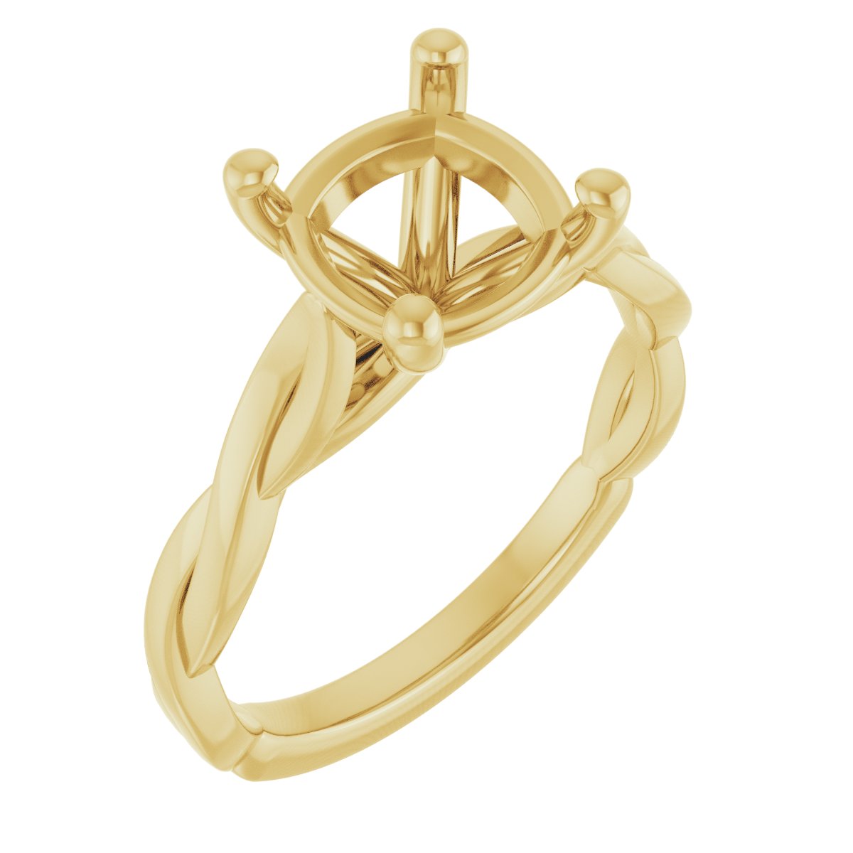 Infinity-Inspired Engagement Ring