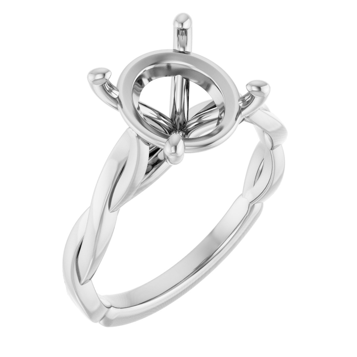 Infinity-Inspired Engagement Ring