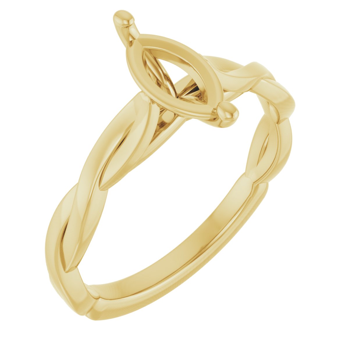 Infinity-Inspired Engagement Ring