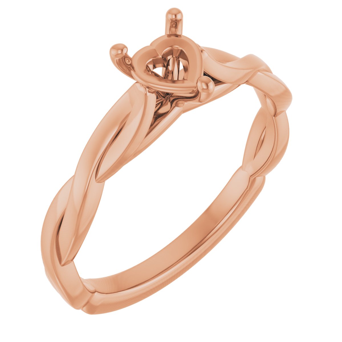 Infinity-Inspired Engagement Ring