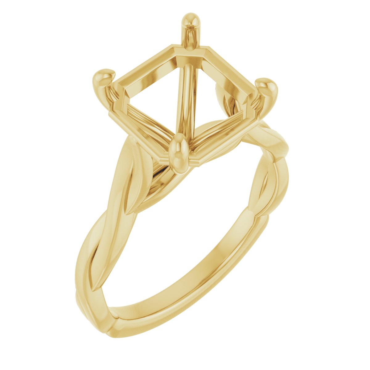 Infinity-Inspired Engagement Ring