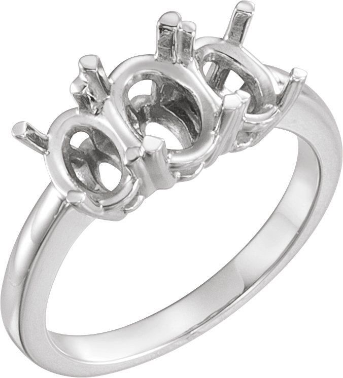 Three-Stone Engagement Ring