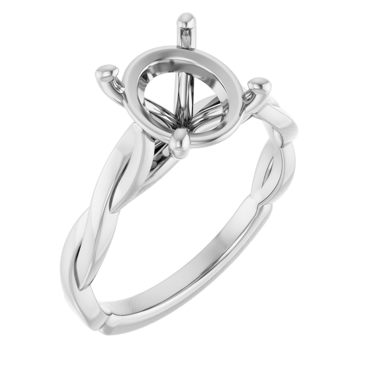 Infinity-Inspired Engagement Ring