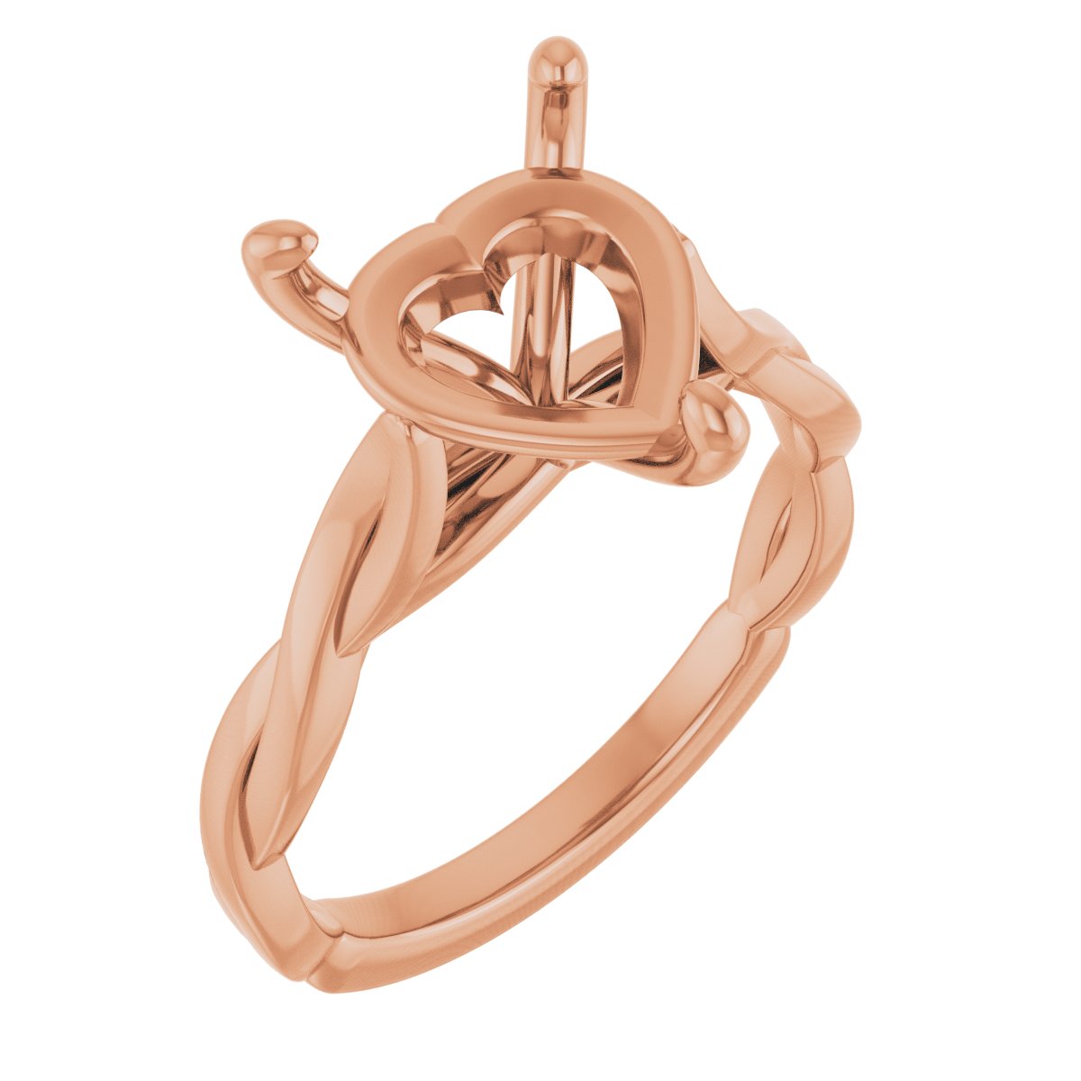 Infinity-Inspired Engagement Ring