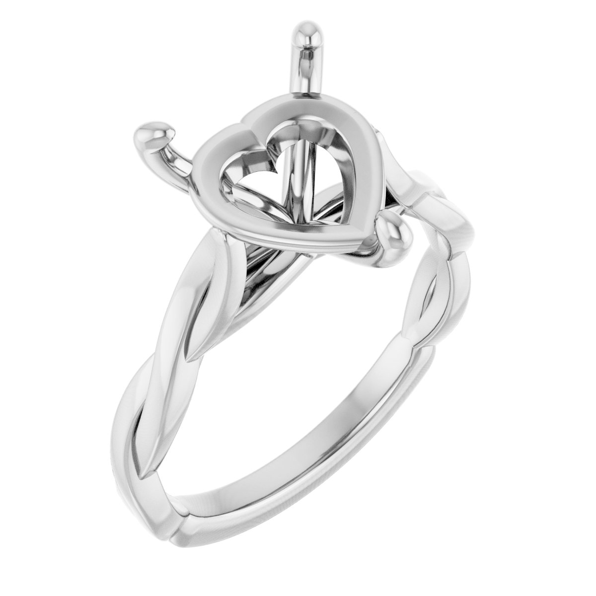 Infinity-Inspired Engagement Ring