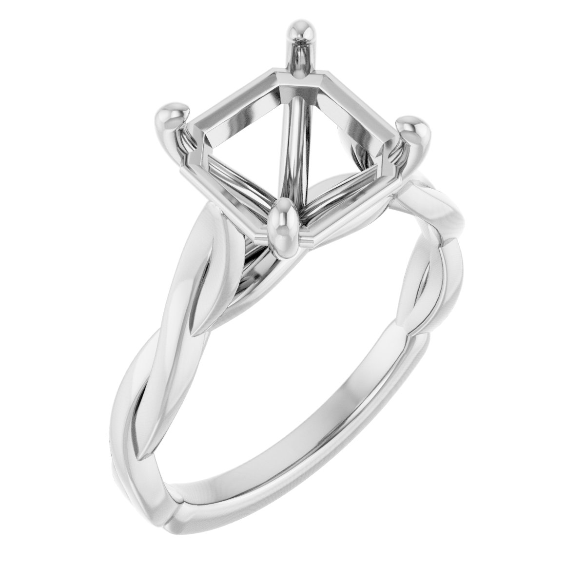 Infinity-Inspired Engagement Ring