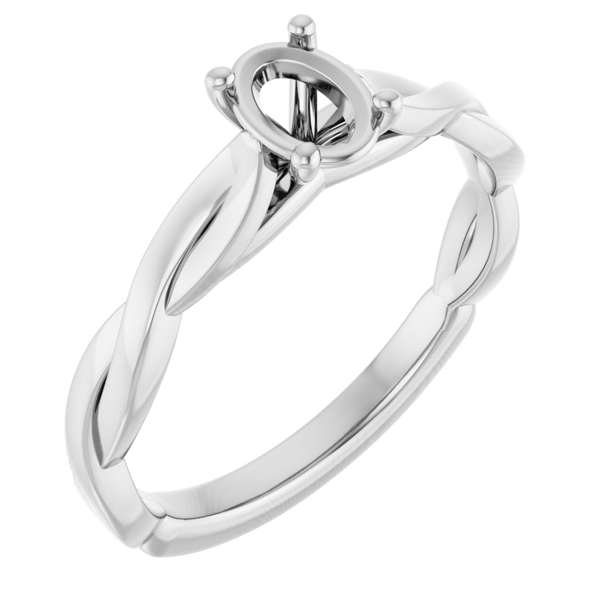 Infinity-Inspired Engagement Ring
