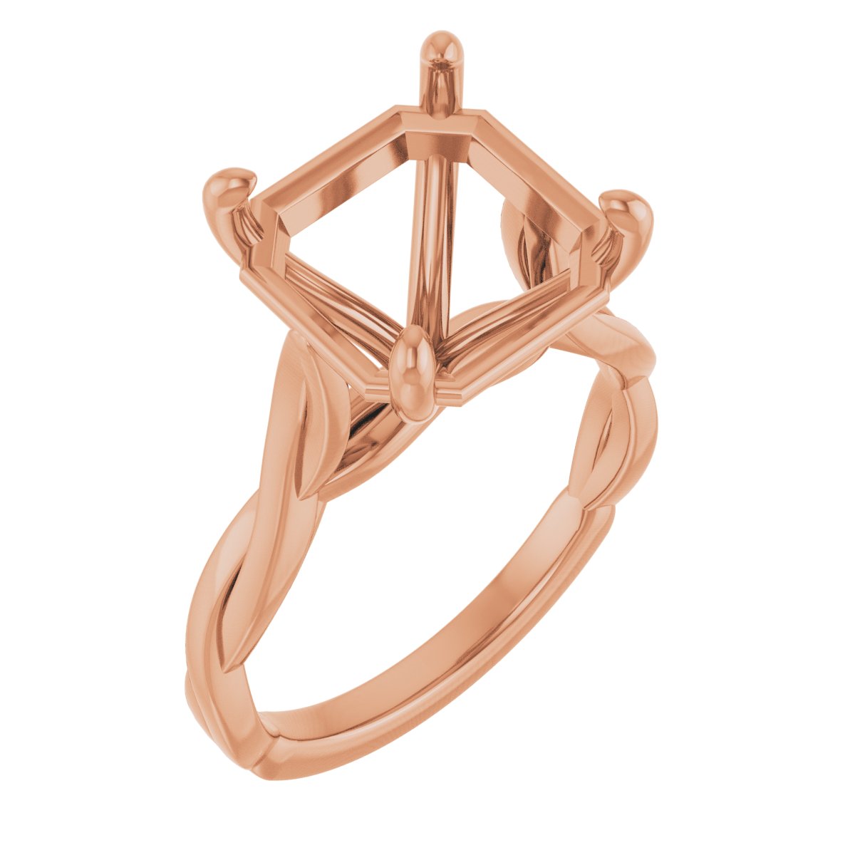 Infinity-Inspired Engagement Ring