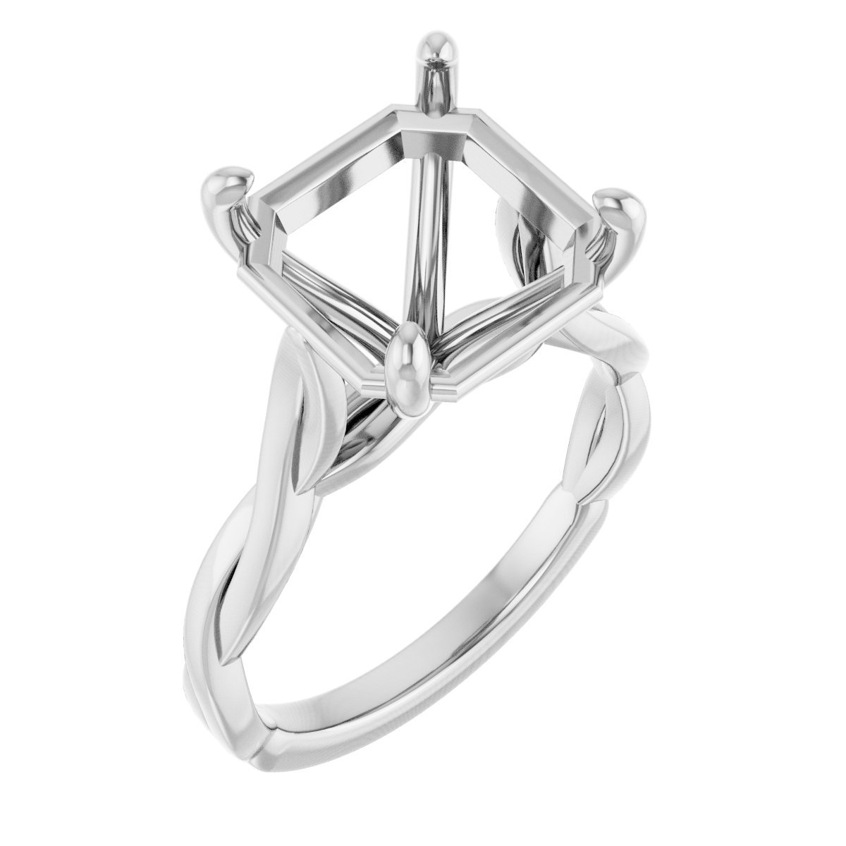 Infinity-Inspired Engagement Ring