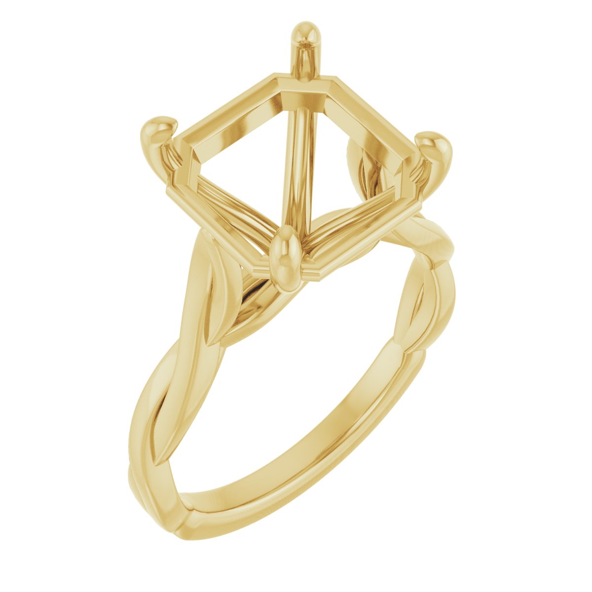 Infinity-Inspired Engagement Ring