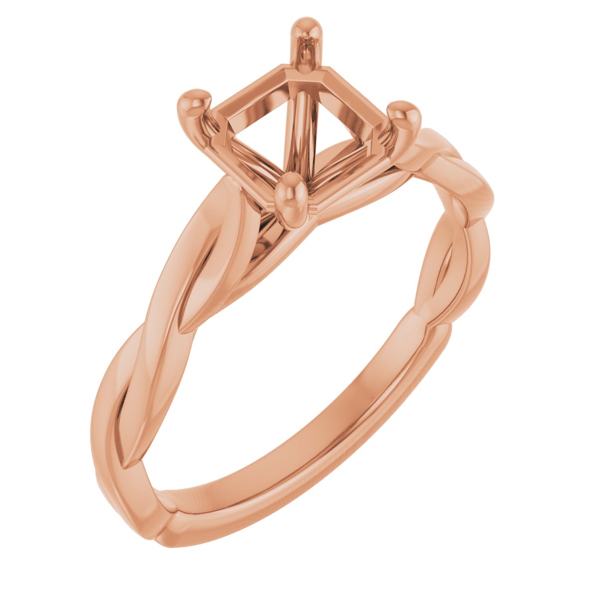 Infinity-Inspired Engagement Ring
