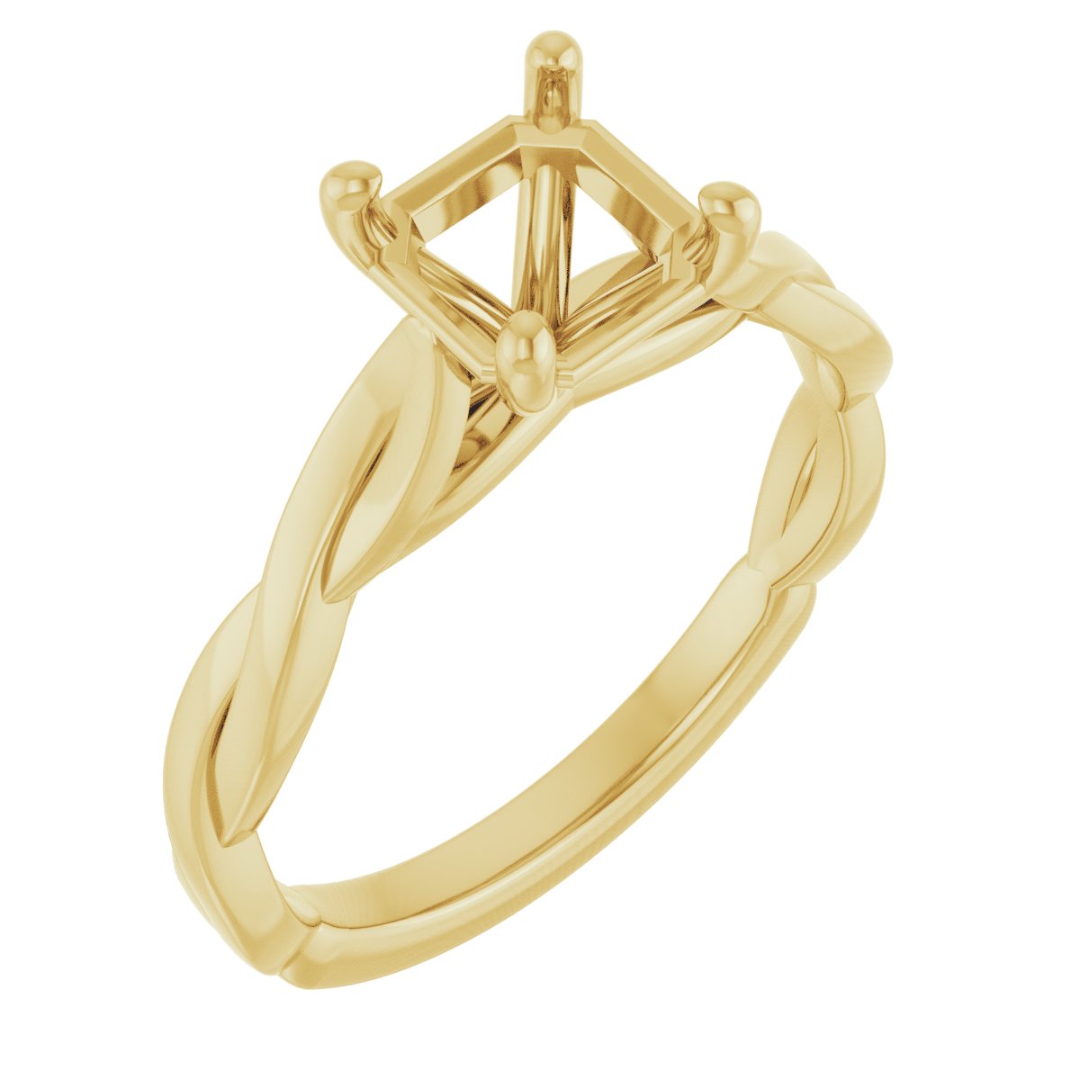 Infinity-Inspired Engagement Ring