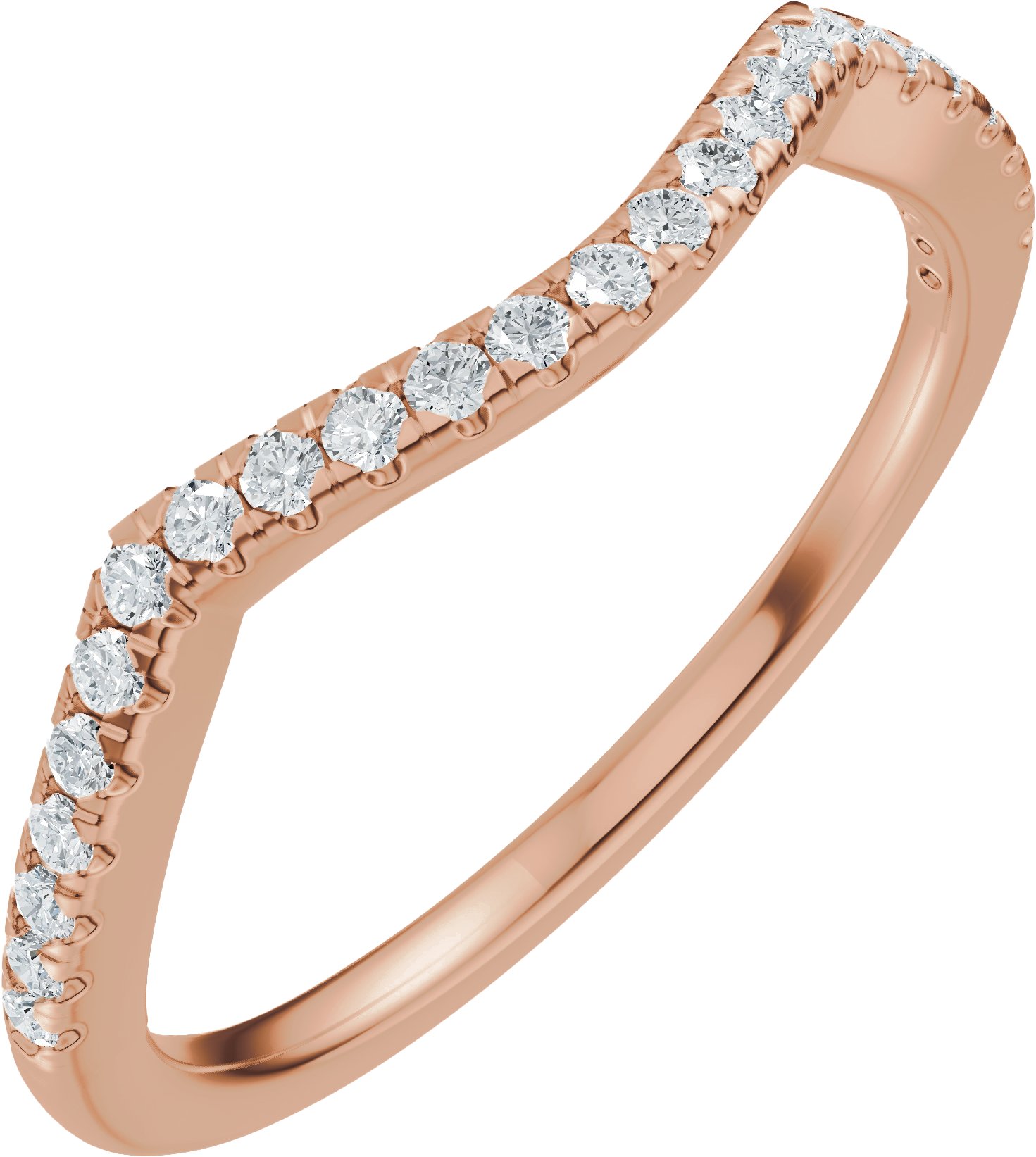 Accented Criss-Cross Engagement Ring or Band