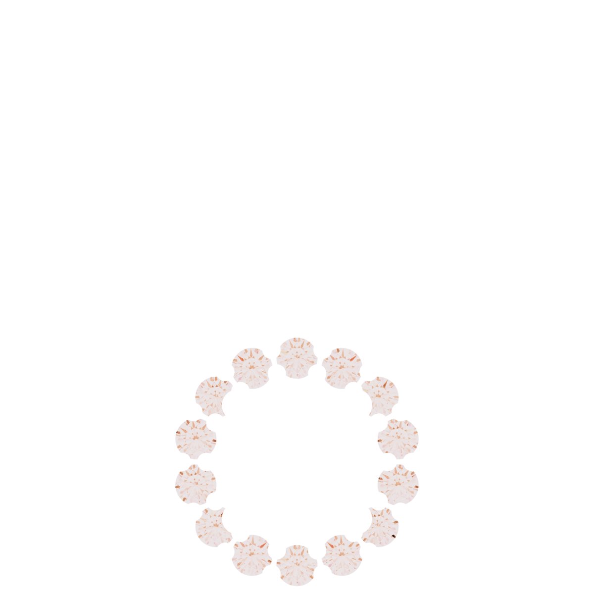 14K Rose Gold 1/5 CTW Lab-Grown Diamond Halo-Style Pendant