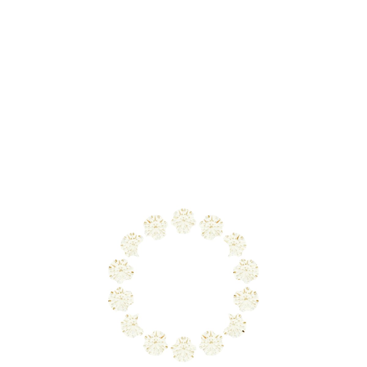 14K Yellow Gold 1/5 CTW Lab-Grown Diamond Halo-Style Pendant