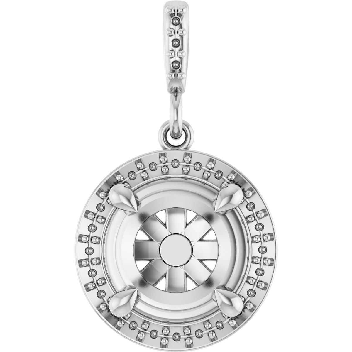 Halo-Style Pendant