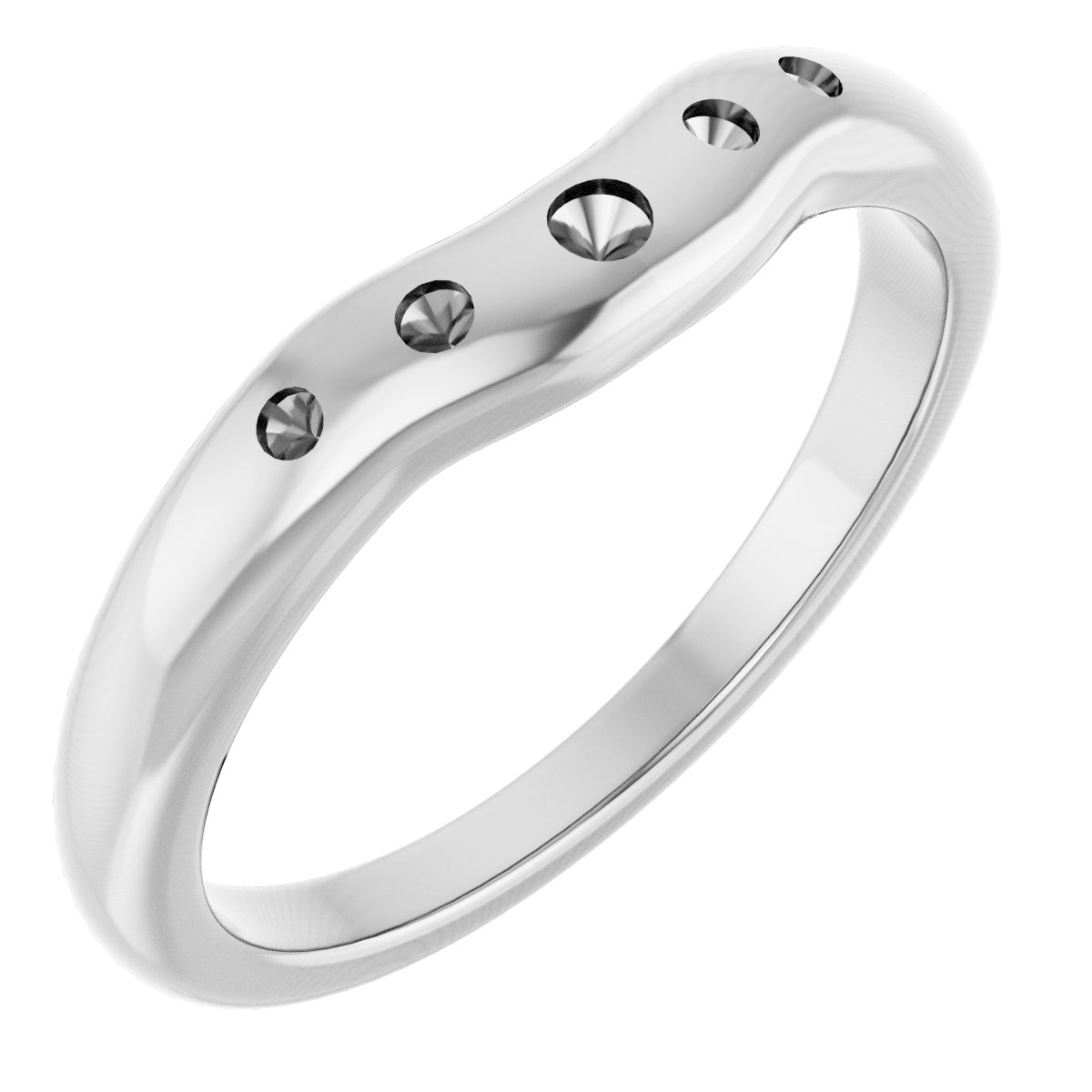 14k White Gold