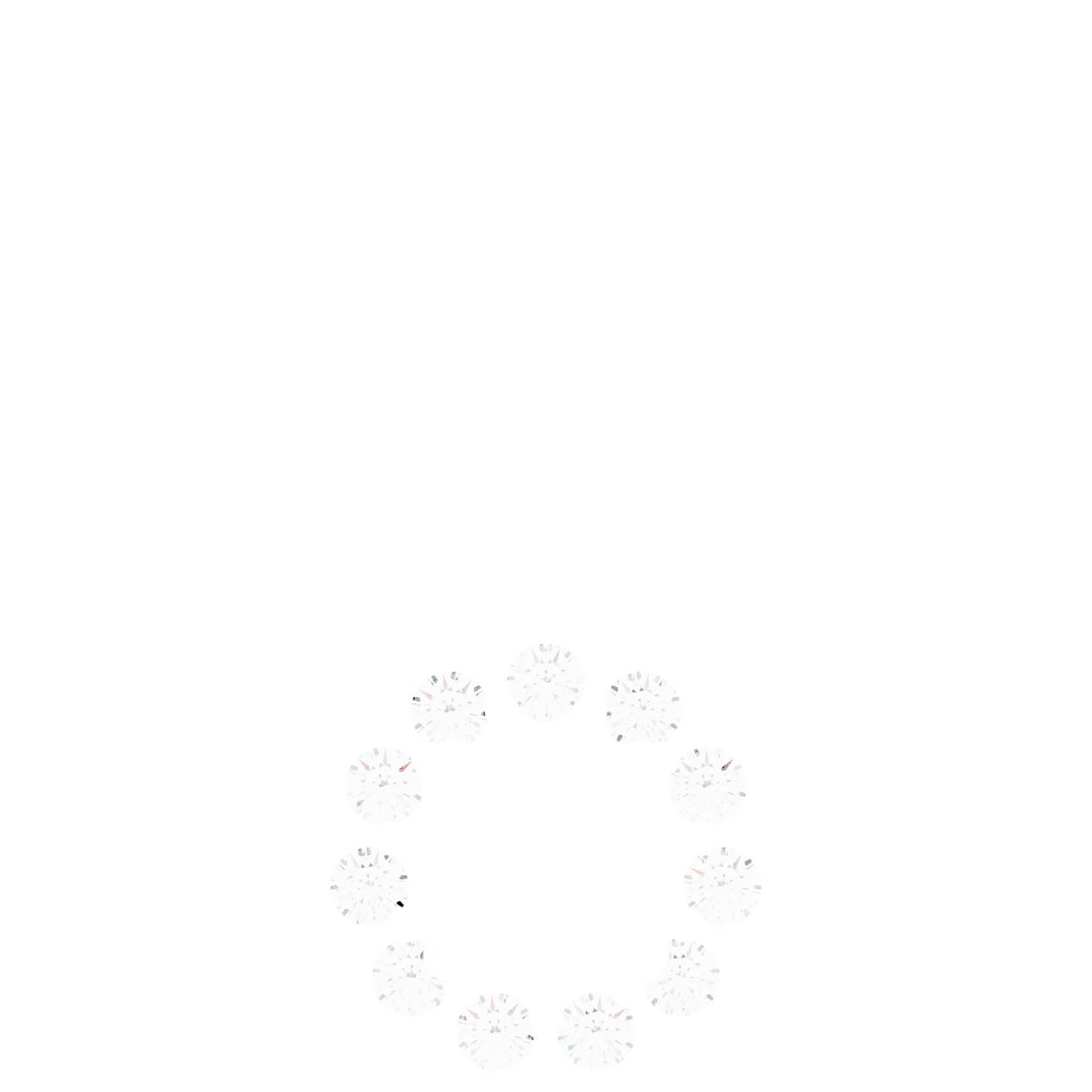 Platinum 1/6 CTW Lab-Grown Diamond Halo-Style Pendant