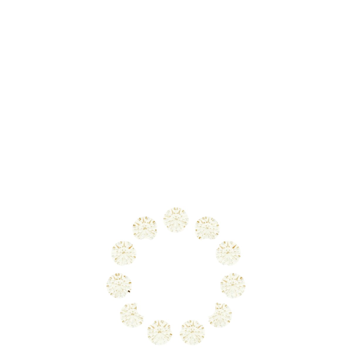 14K Yellow Gold 1/6 CTW Lab-Grown Diamond Halo-Style Pendant