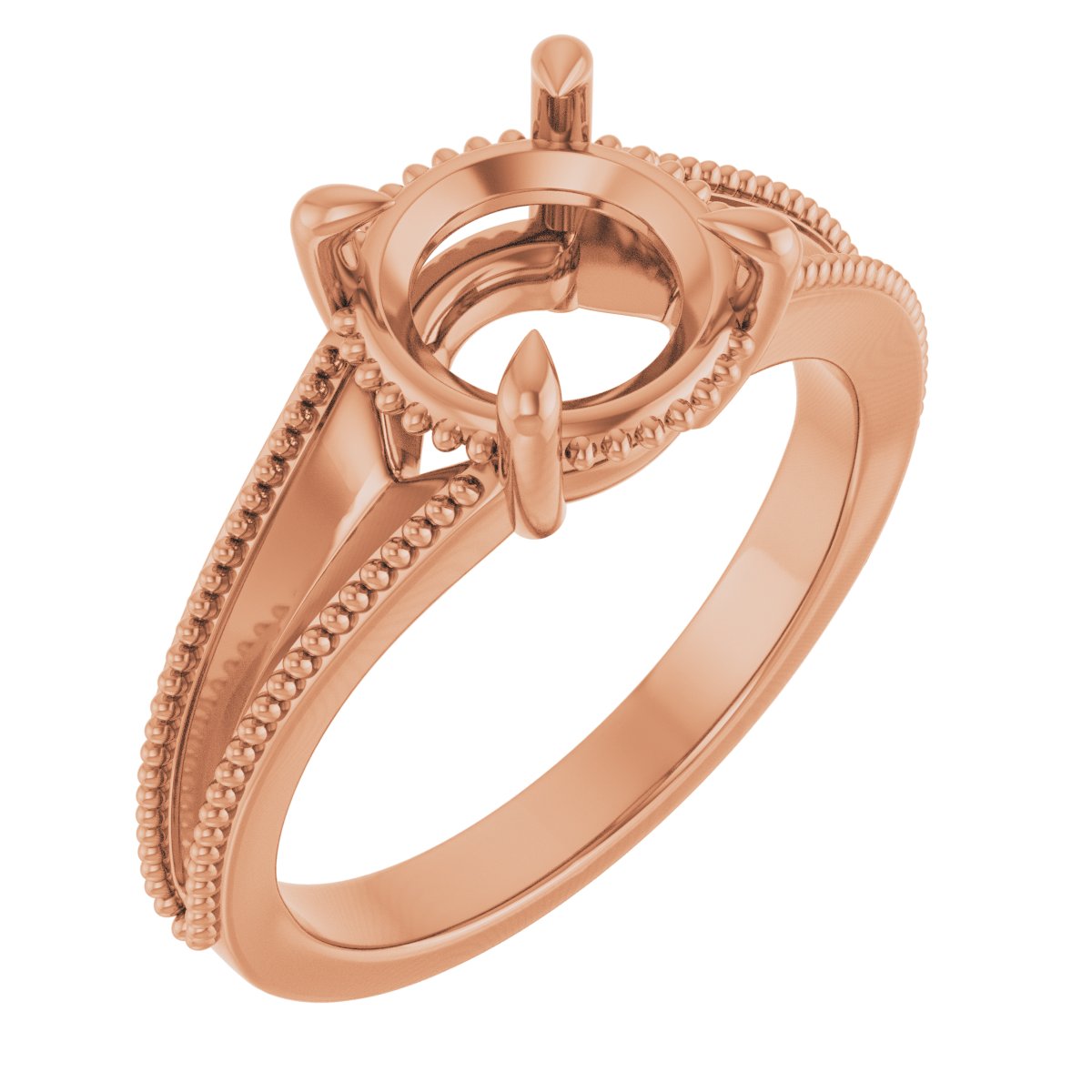 Claw-Prong Solitaire Engagement Ring