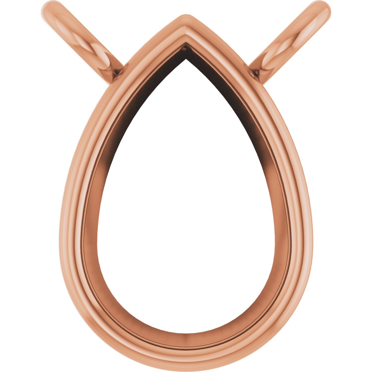 Bezel-Set Necklace Center