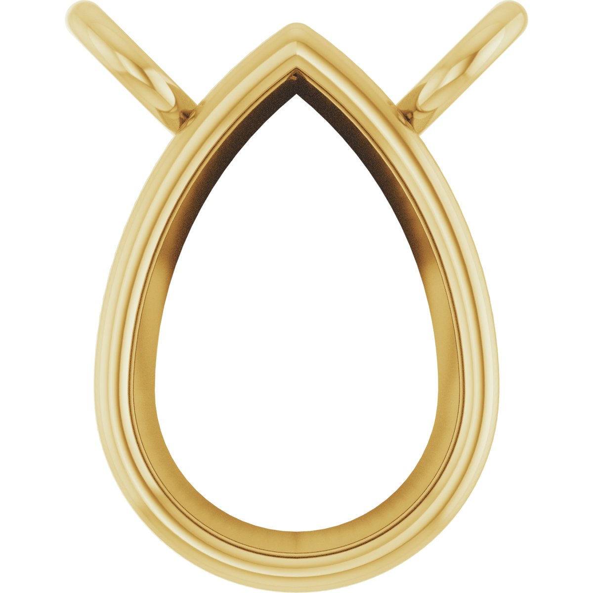 Bezel-Set Necklace Center