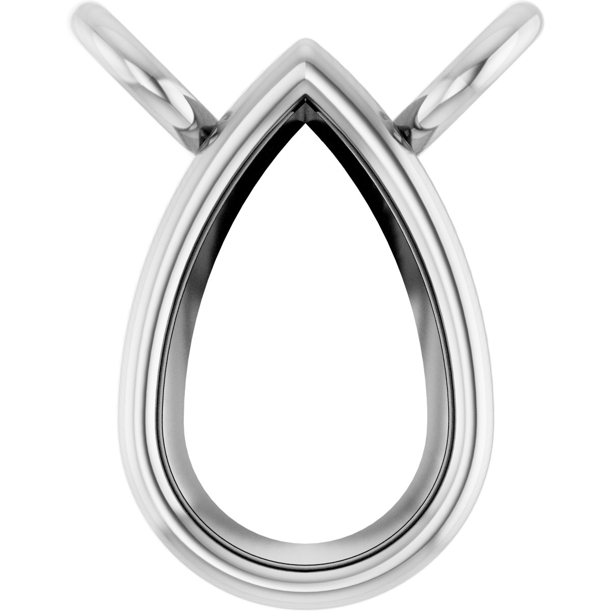 Bezel-Set Necklace Center