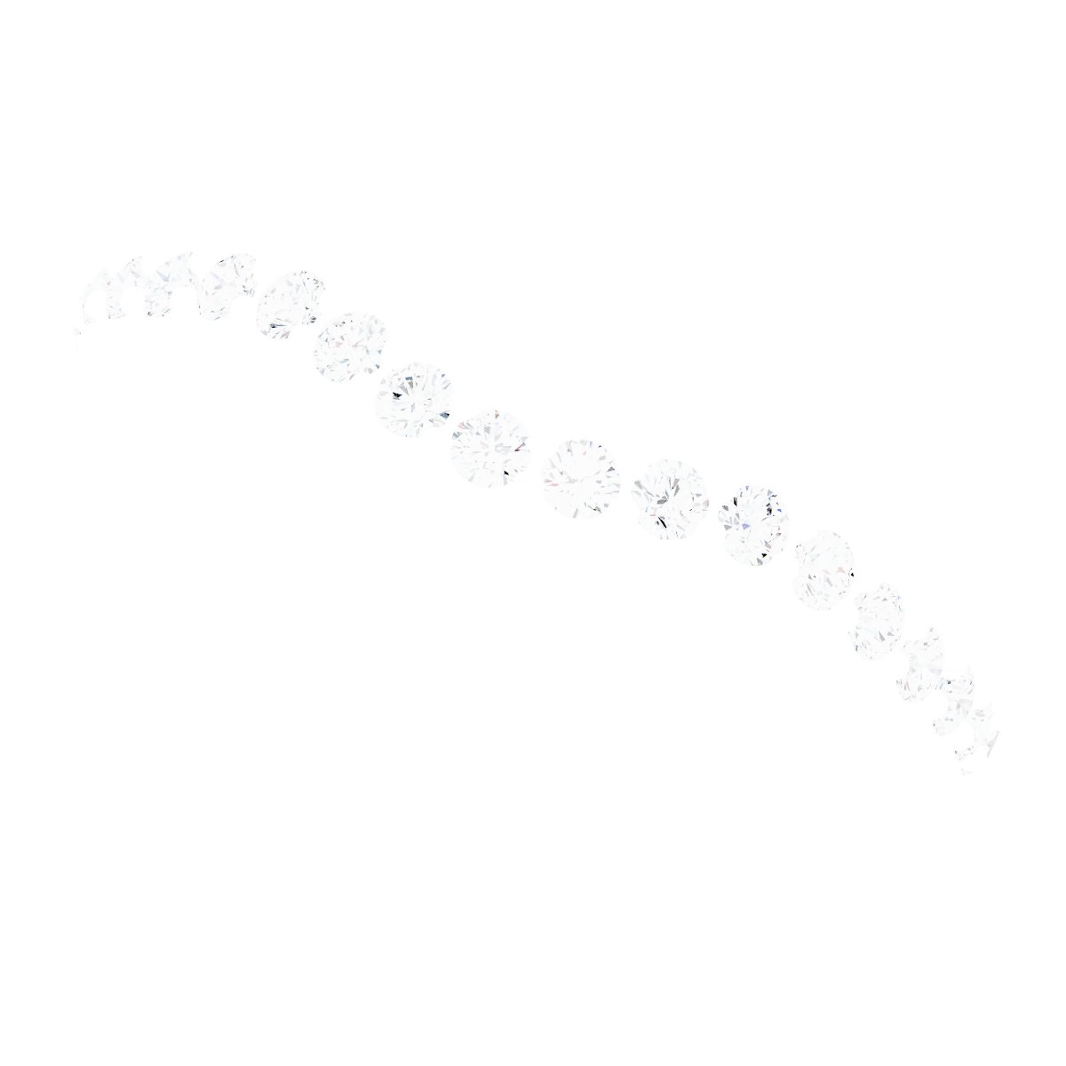 14K White Gold 1/4 CTW Natural Diamond Matching Band