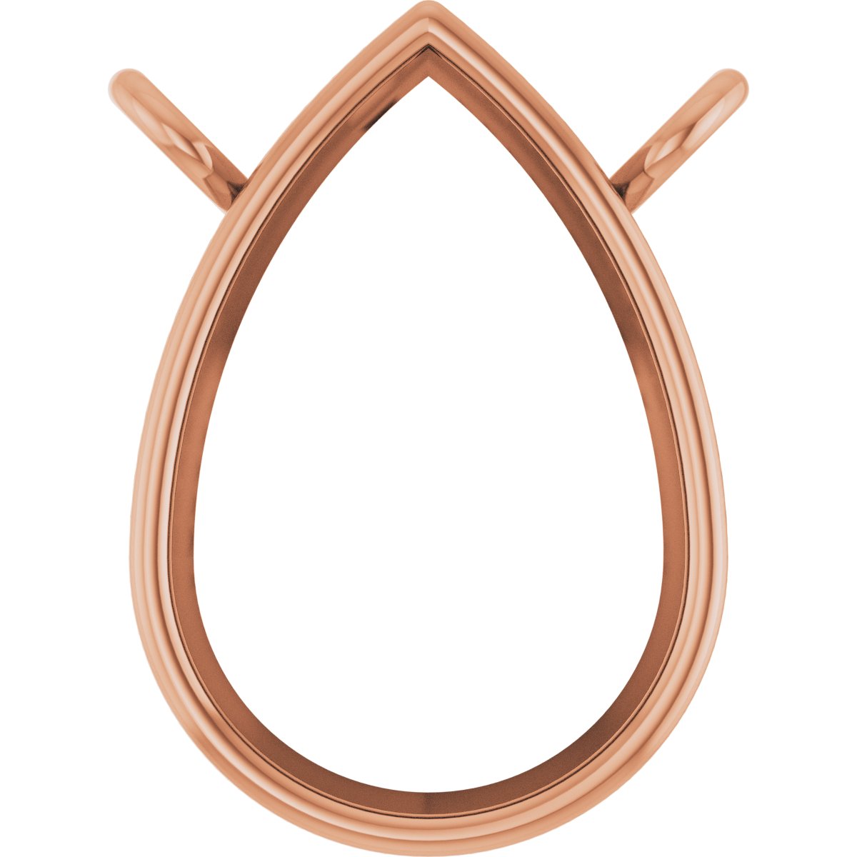 Bezel-Set Necklace Center