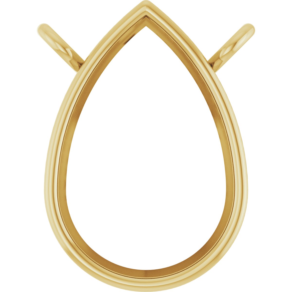 Bezel-Set Necklace Center