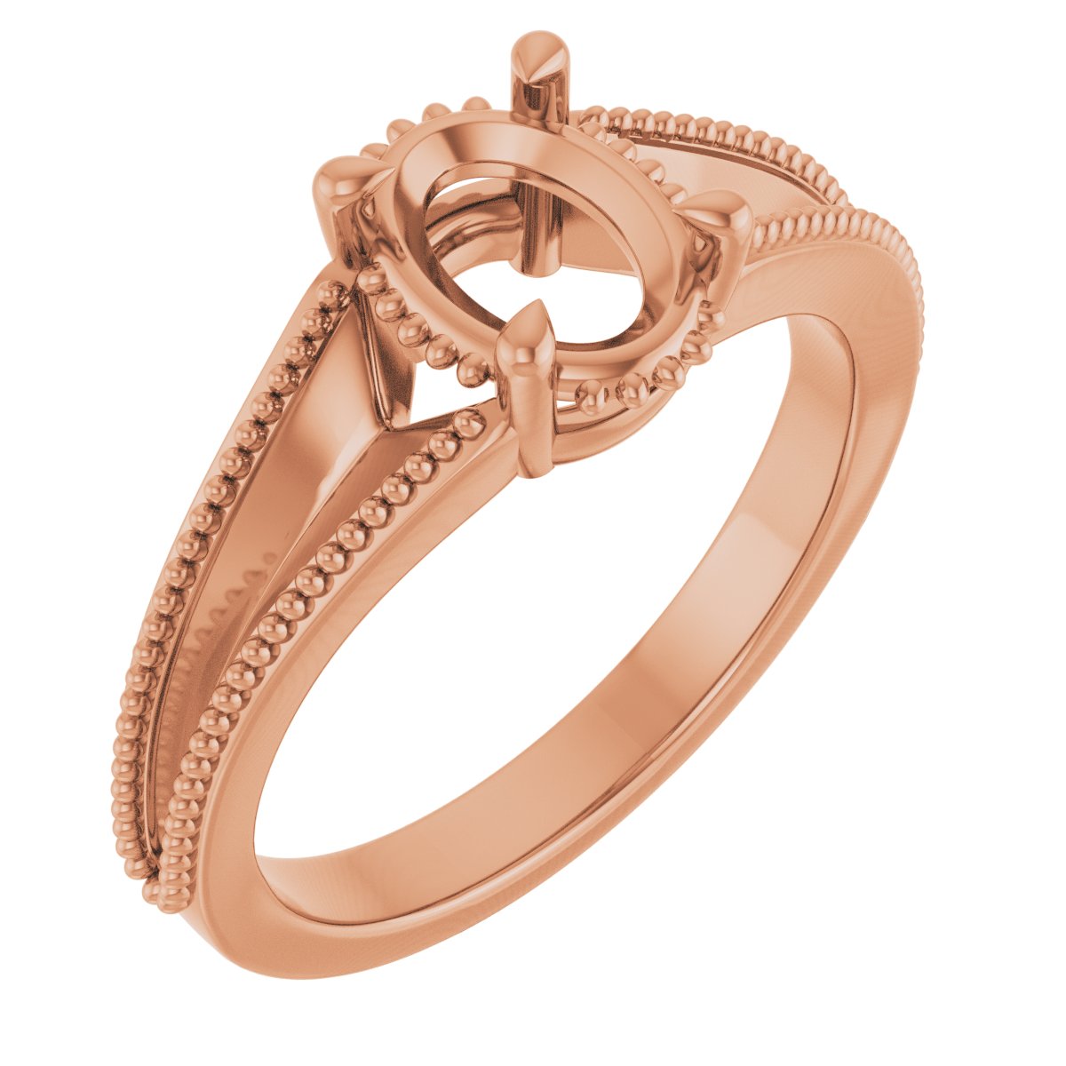 Claw-Prong Solitaire Engagement Ring