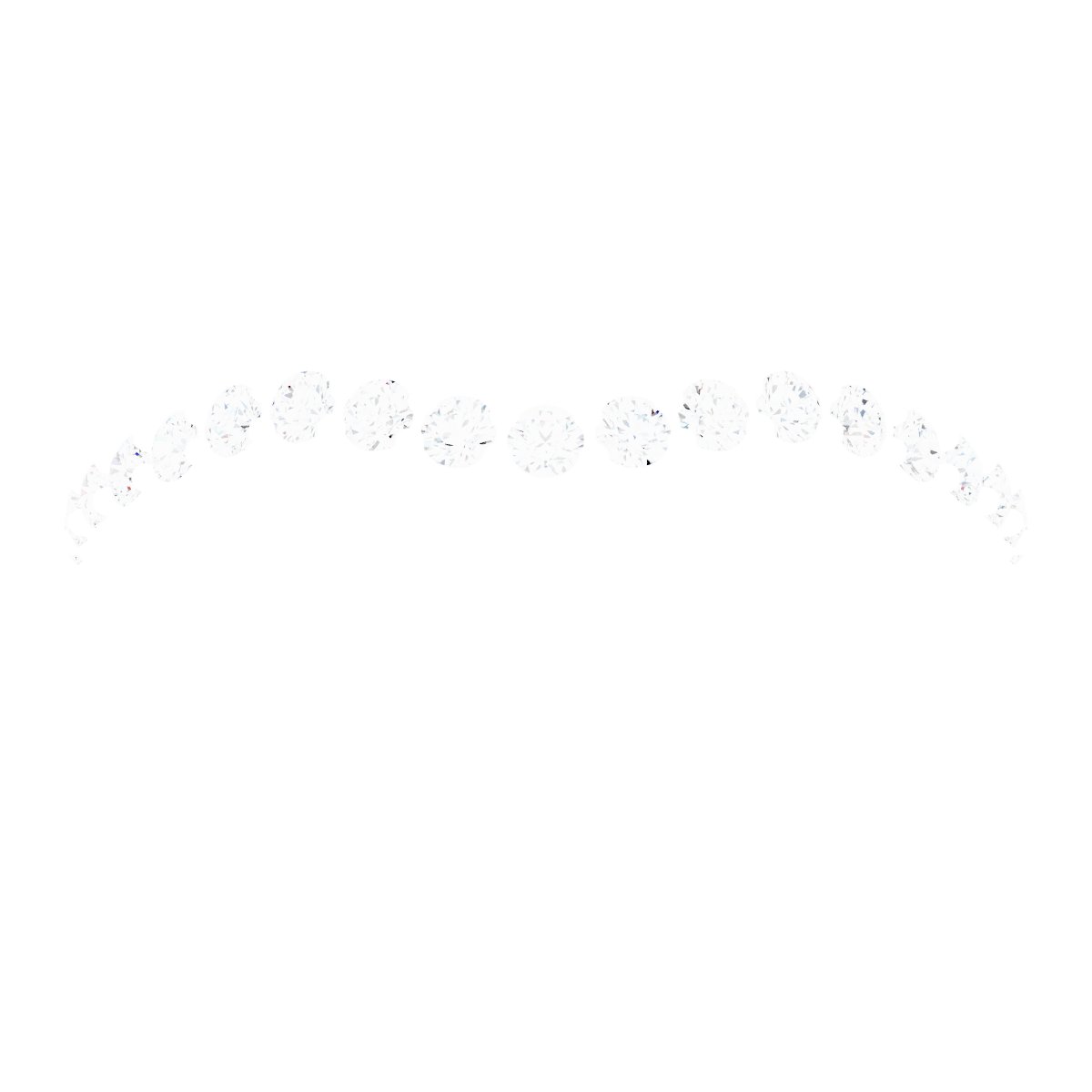 14K White Gold 1/4 CTW Natural Diamond Matching Band