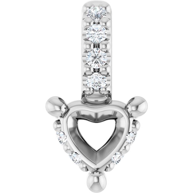 14k White Gold