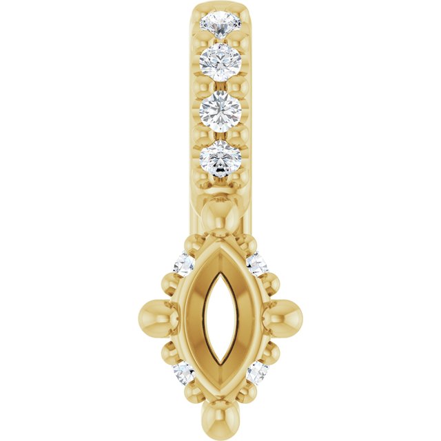 14k Yellow Gold