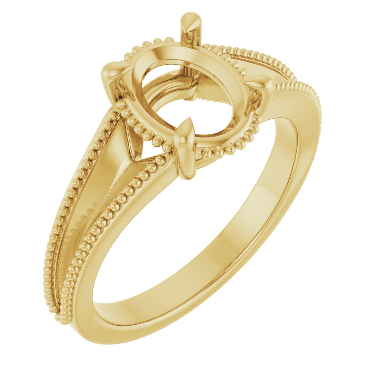 Claw-Prong Solitaire Engagement Ring