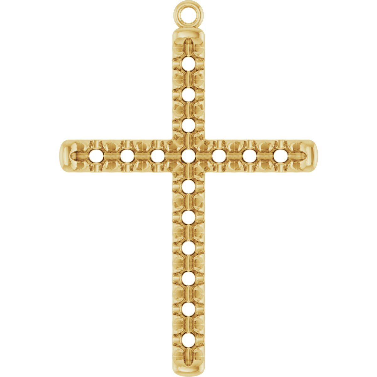 Accented Cross Dangle