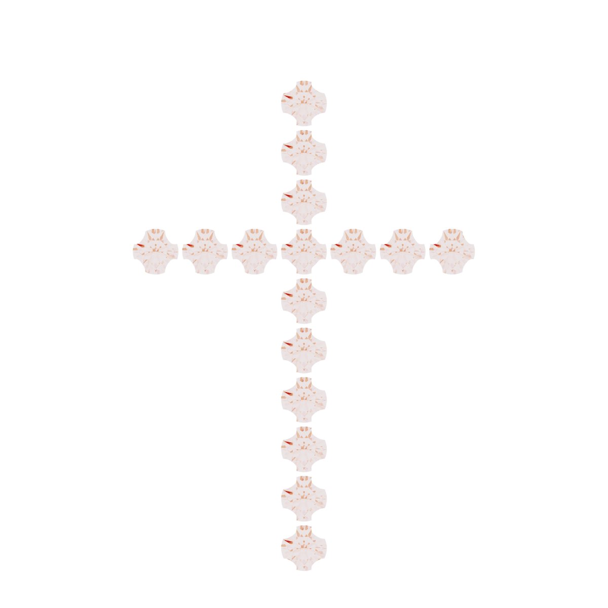 Accented Cross Dangle