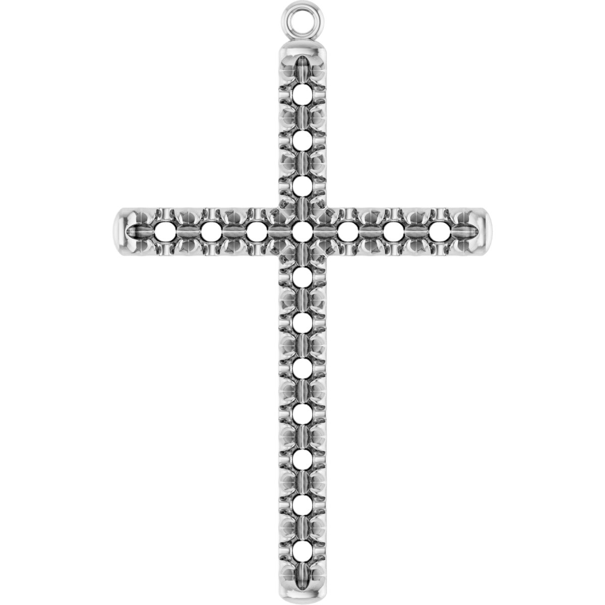Accented Cross Dangle