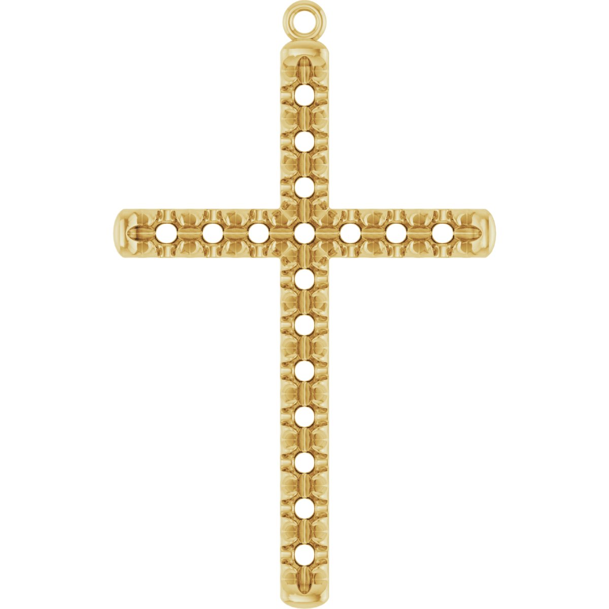 Accented Cross Dangle