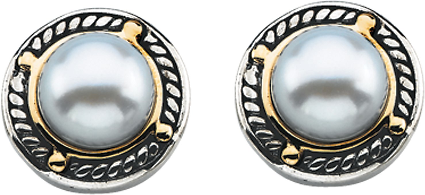 Freshwater Cultured Pearl Earrings 7mm Ref 279336