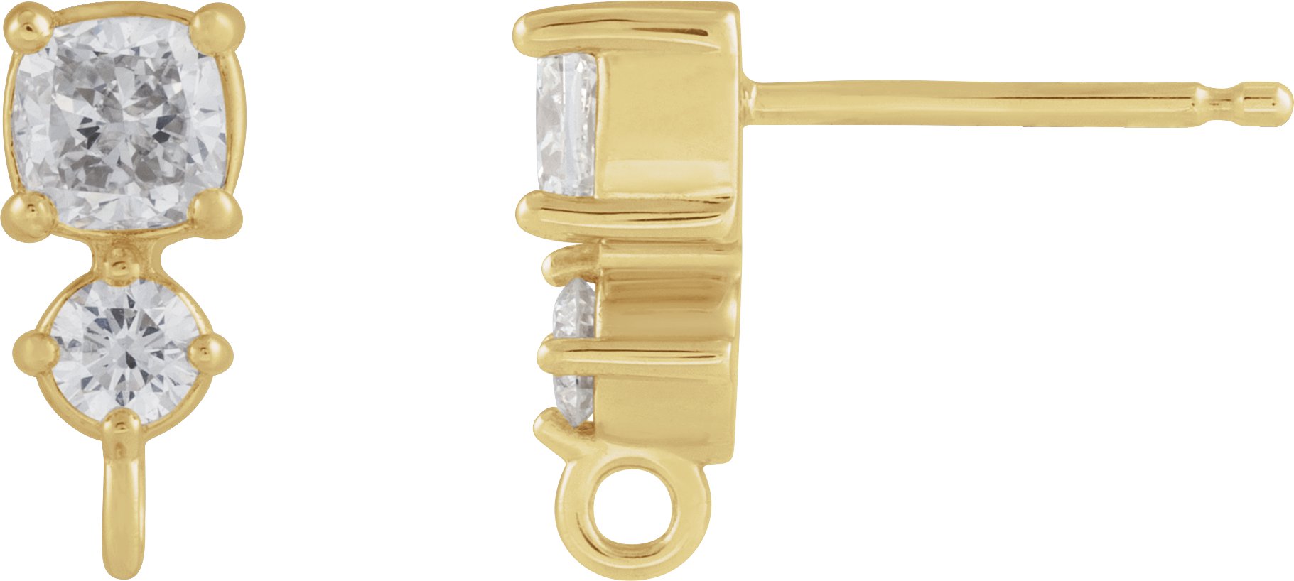 Accented Earring Top